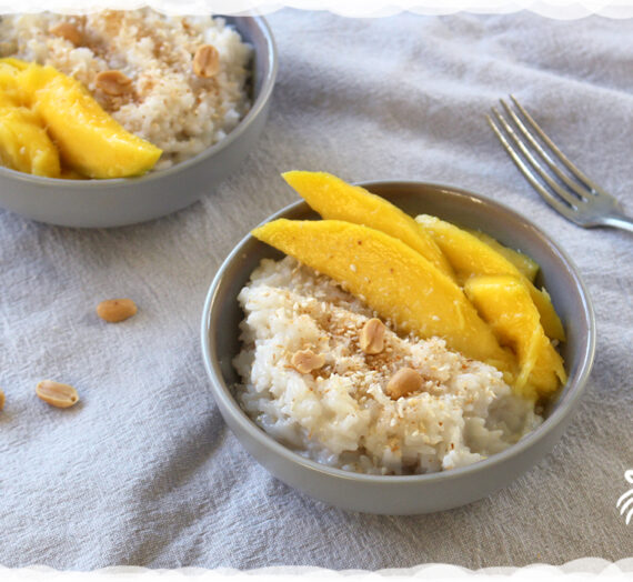 Mango sticky rice, volgens niet-authentiek recept