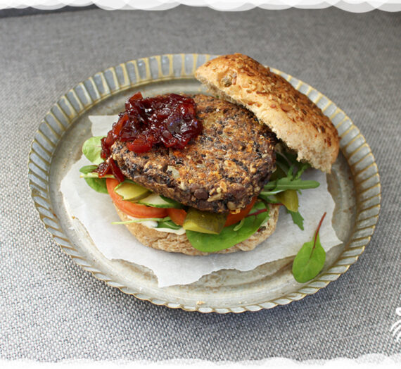 Vegetarische bonenburger