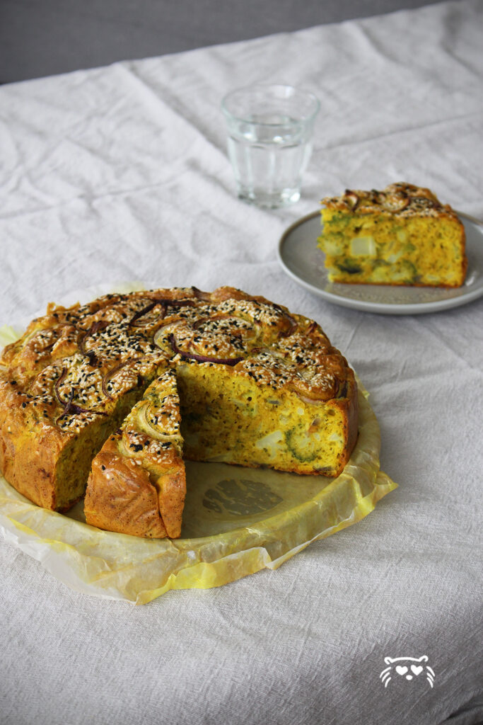 Broccoli cake hartige taart Koken in Quarantaine