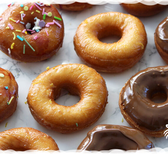 Citroenige donuts