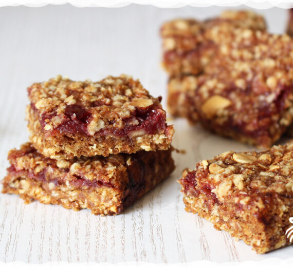 Chewy jamkoekjes met havermout