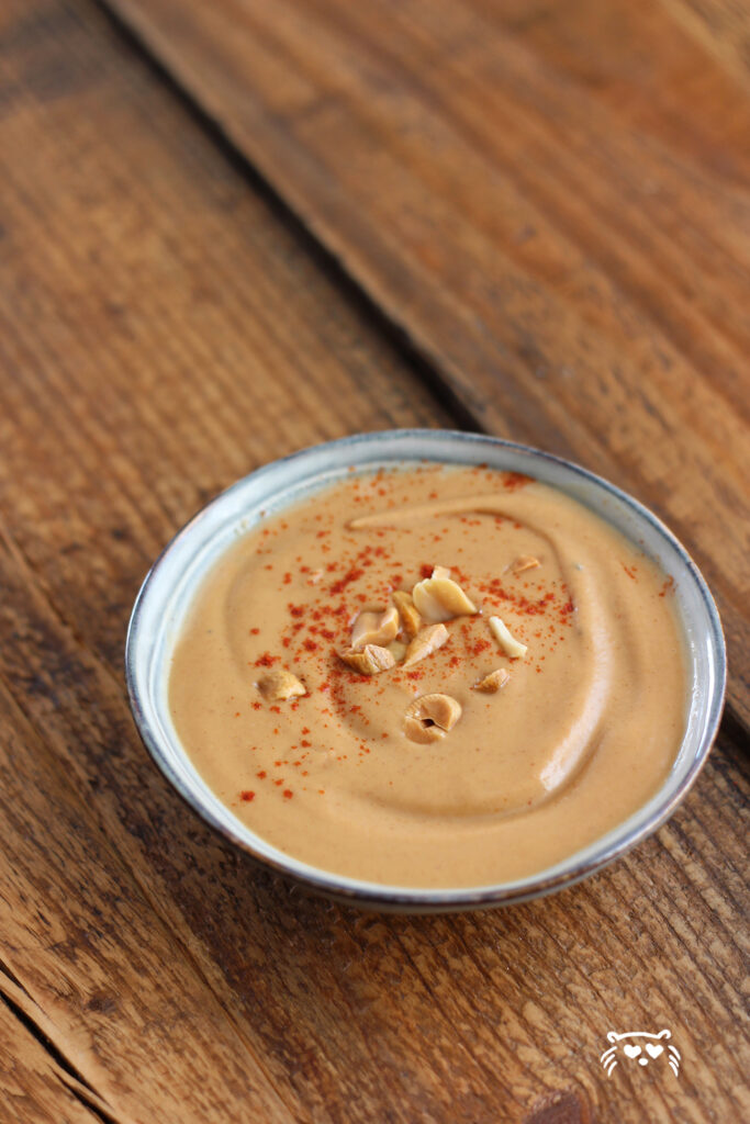 Makkelijke pindasaus pinda dressing Koken in Quarantaine